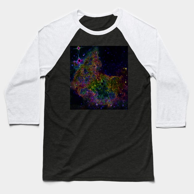 Black Panther Art - Glowing Edges 391 Baseball T-Shirt by The Black Panther